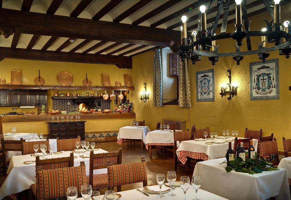 Sheraton Santa Maria De El Paular Hotel Rascafria Restoran foto